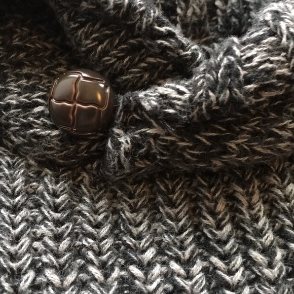 5t boys dark gray cowl neck sweater. - Picture 3 of 4